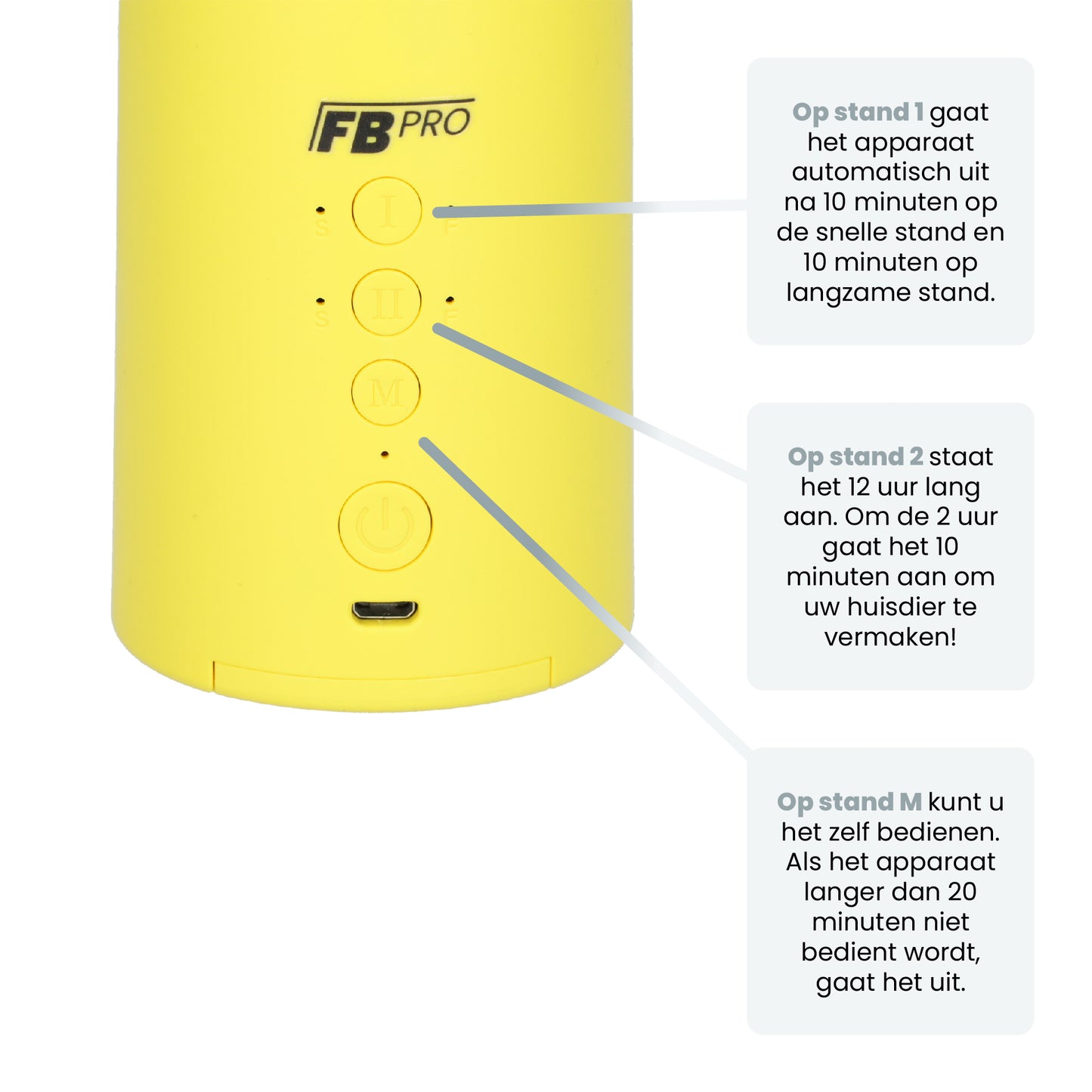 Laser kat kattenspeelgoed - Katten speelgoed met laser - Incl. 4 AA batterijen! - Geel