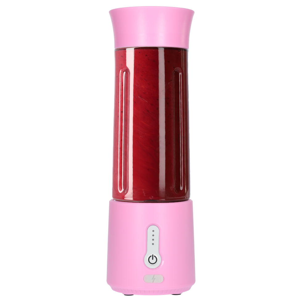 Smoothie Maker Blender To Go - USB-C Rechargeable - 500ml - Pink