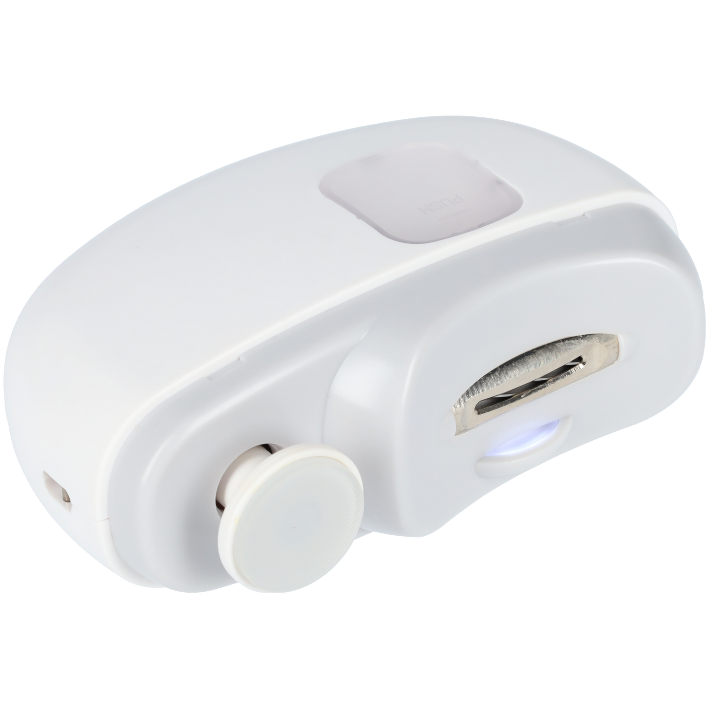 Nagelknipper - Nagellakker - Met licht - Gemakkelijk schoon te maken - Met Beveiliging - USB-C oplaadbaar - 2 Verschillende standen - Wit