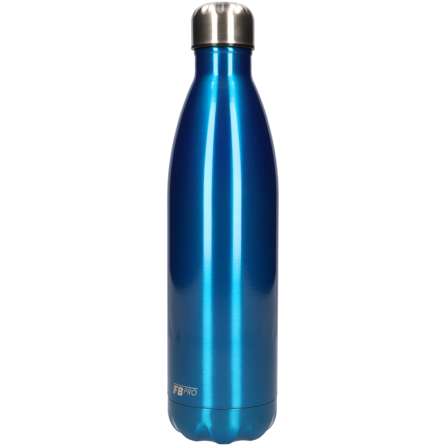 FBFS69 Thermosfles, Drinkfles, Waterfles - 750 ml - Blauw Metaal - Blue Metal