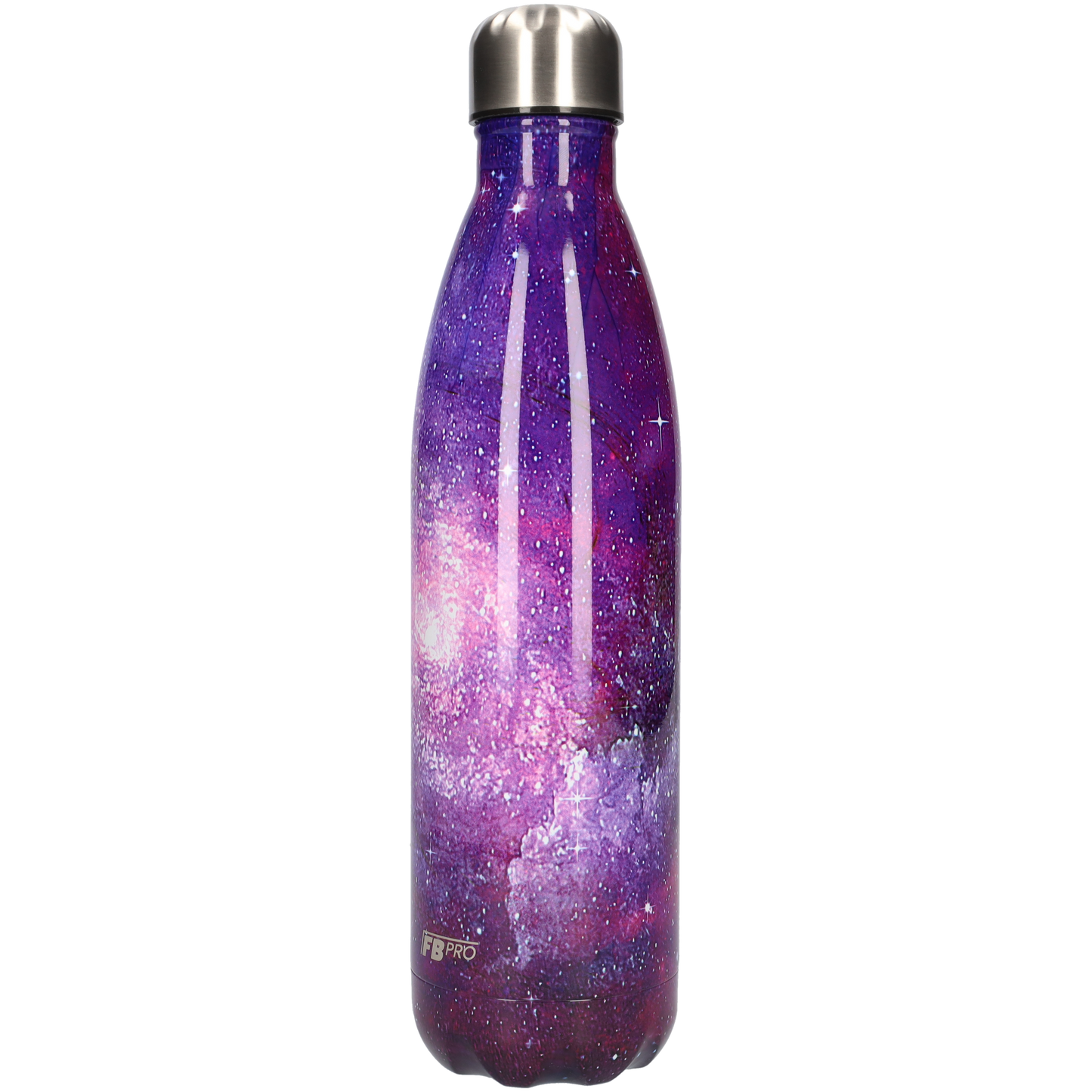 FBFS163 Thermosfles, Drinkfles, Waterfles - 750 ml - Paars Galaxy - Galaxy Purple