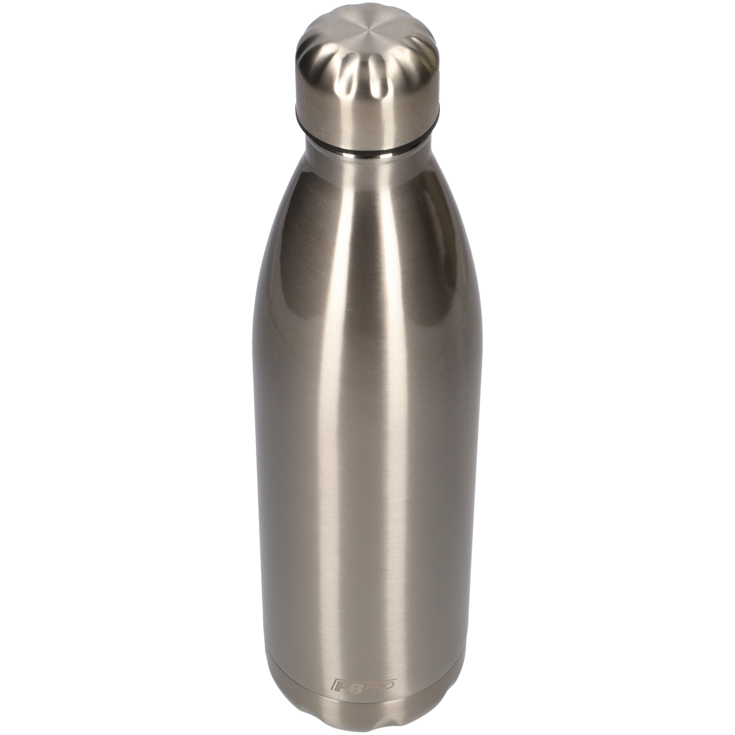 FBFS67 Thermosfles, Drinkfles, Waterfles - 750 ml - Dubbelwandig - Chrome Zilver - Chrome Silver