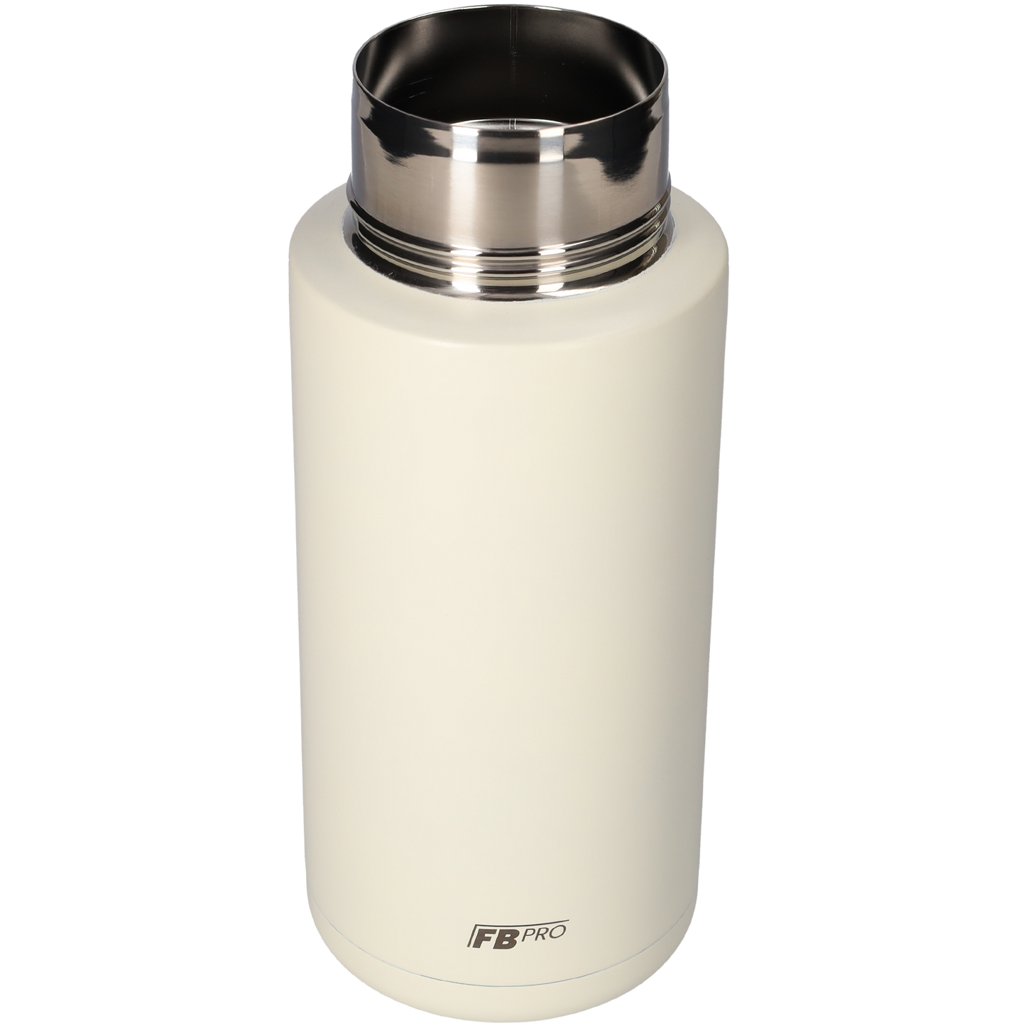 Thermosfles, Waterfles, Drinkfles – Modern & Slank Design – 1000 ml – Wit