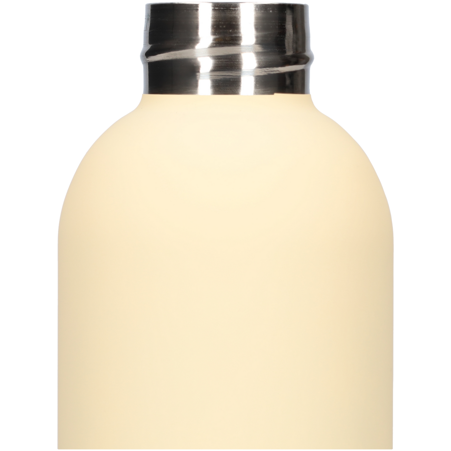 Drinkfles - Dubbelwandige waterfles - Thermosfles - RVS thermos fles - 500 ML - Creme