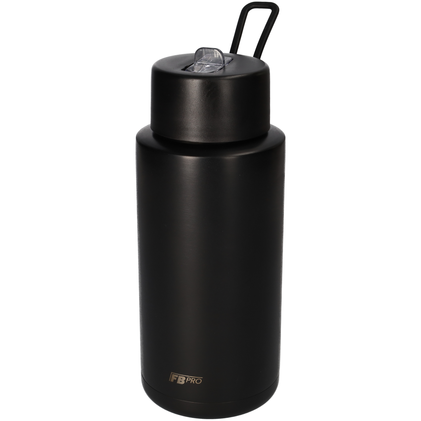 Thermosfles, Waterfles, Drinkfles – Modern & Slank Design – 1000 ml – Zwart