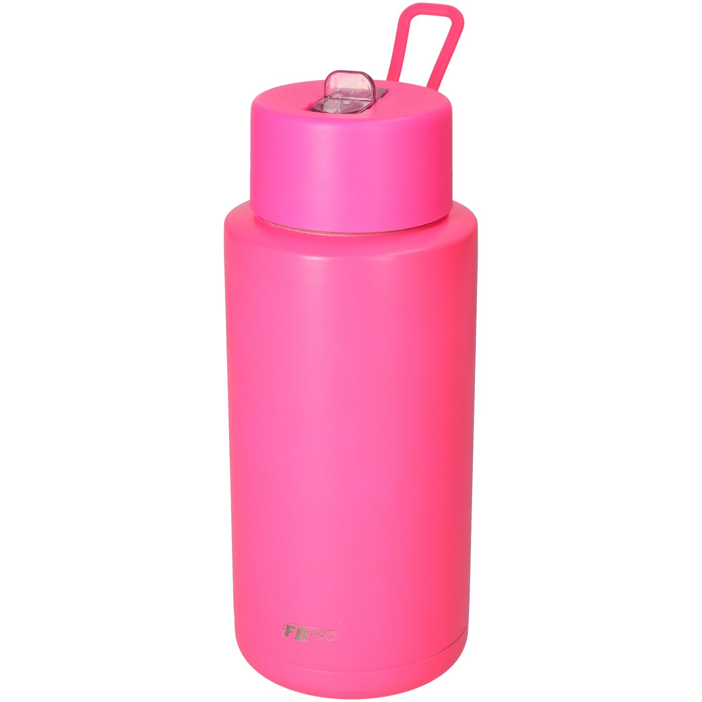 Thermosfles, Waterfles, Drinkfles – Modern & Slank Design – 1000 ml – Hot Pink