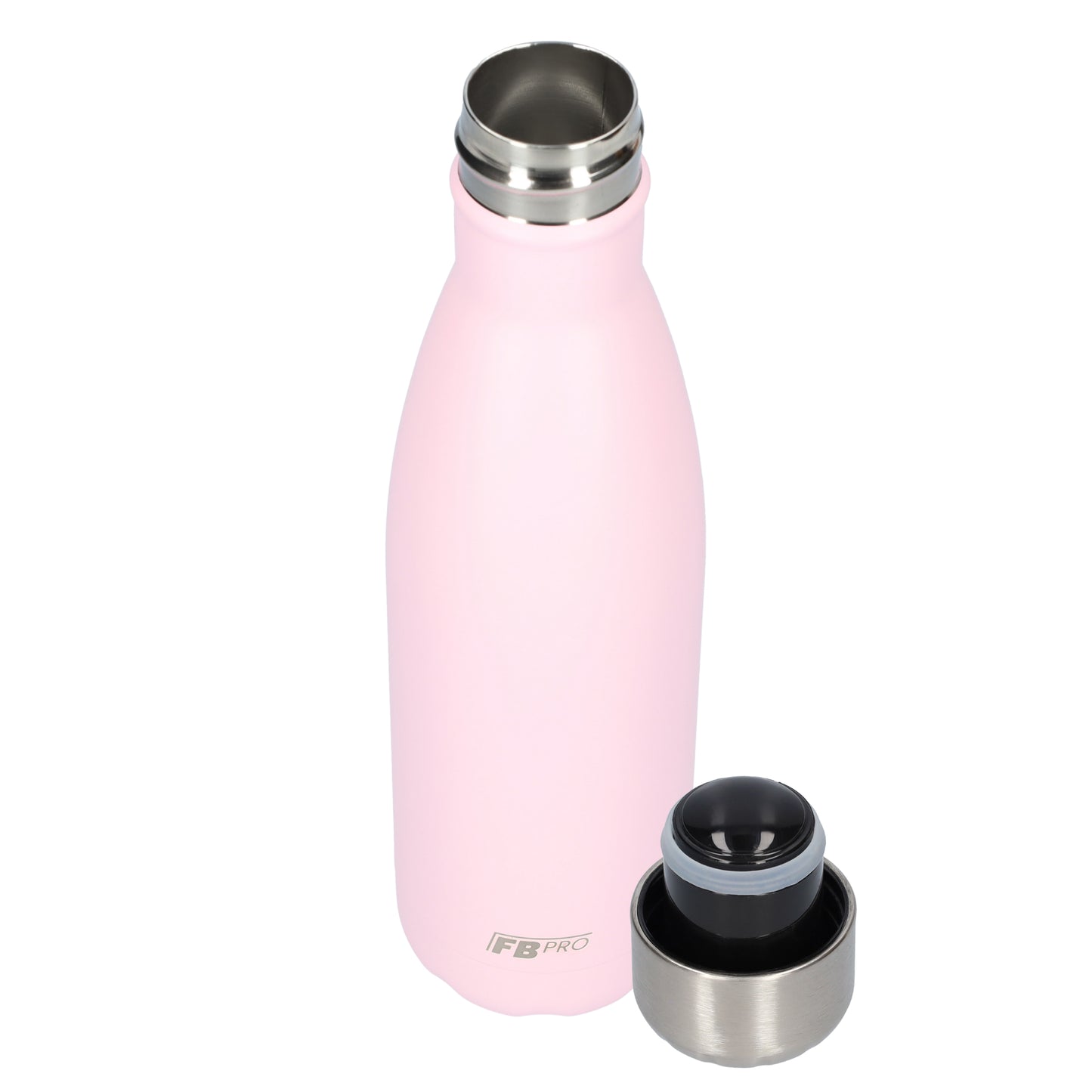 FBFS108, Thermos, Drinking Bottle, Water Bottle - 500ml - Matte Baby Pink - Matte Baby Pink