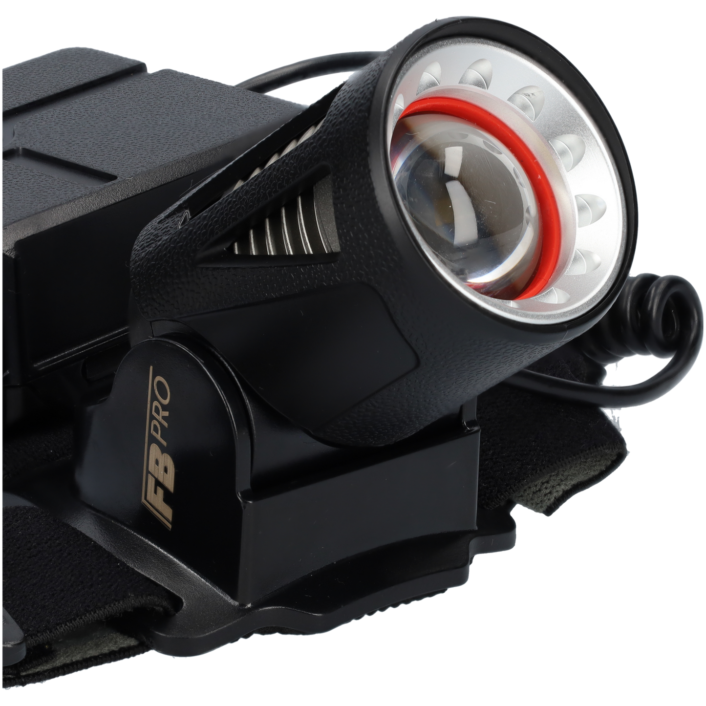 Hoofdlamp LED - Hoofdlampje - Verschillende standen - Batterij met 5V - Zwart