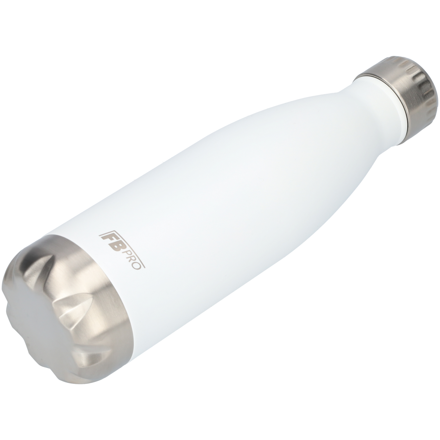 RVS Thermosfles - Waterfles - Drinkfles - Dubbelwandig - 500ML - Wit - White