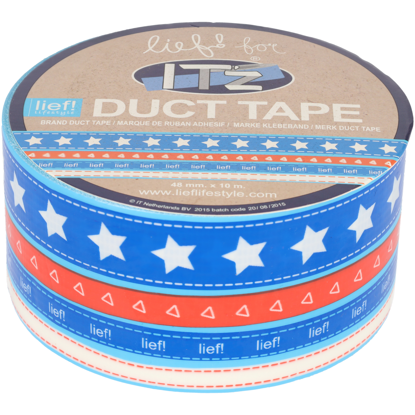 Ducttape kinderen - Kleurrijke kindertape - Creatieve plakband rol - Duct tape