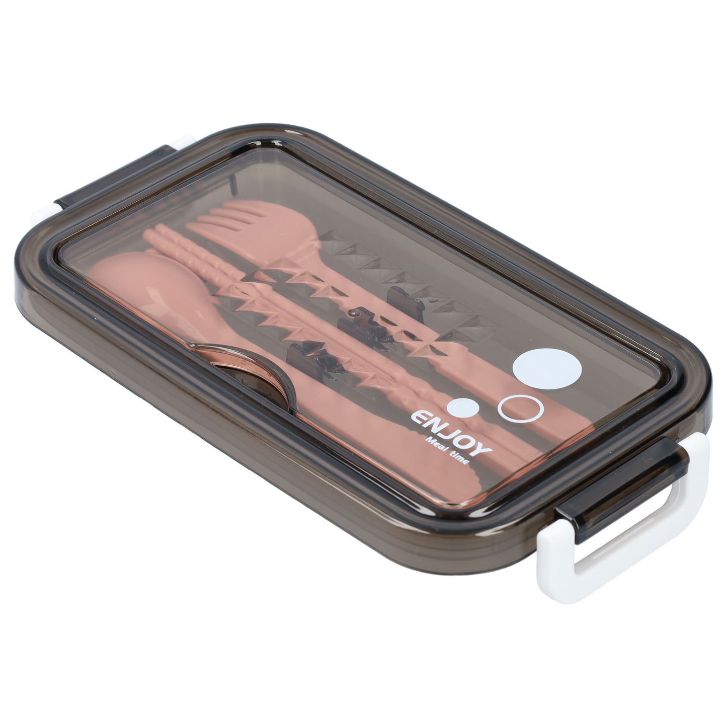 Lunchbox met soepkom Roze - Luxe bentobox - luchtdicht en lekvrij - BPA vrij!