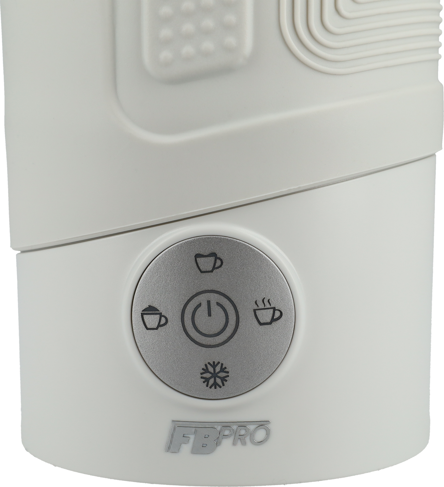 Elektrische melkopschuimer - 4-in-1 - Melkschuimer - Verwarmingselement met zuignappen en 90cm snoer - Wit