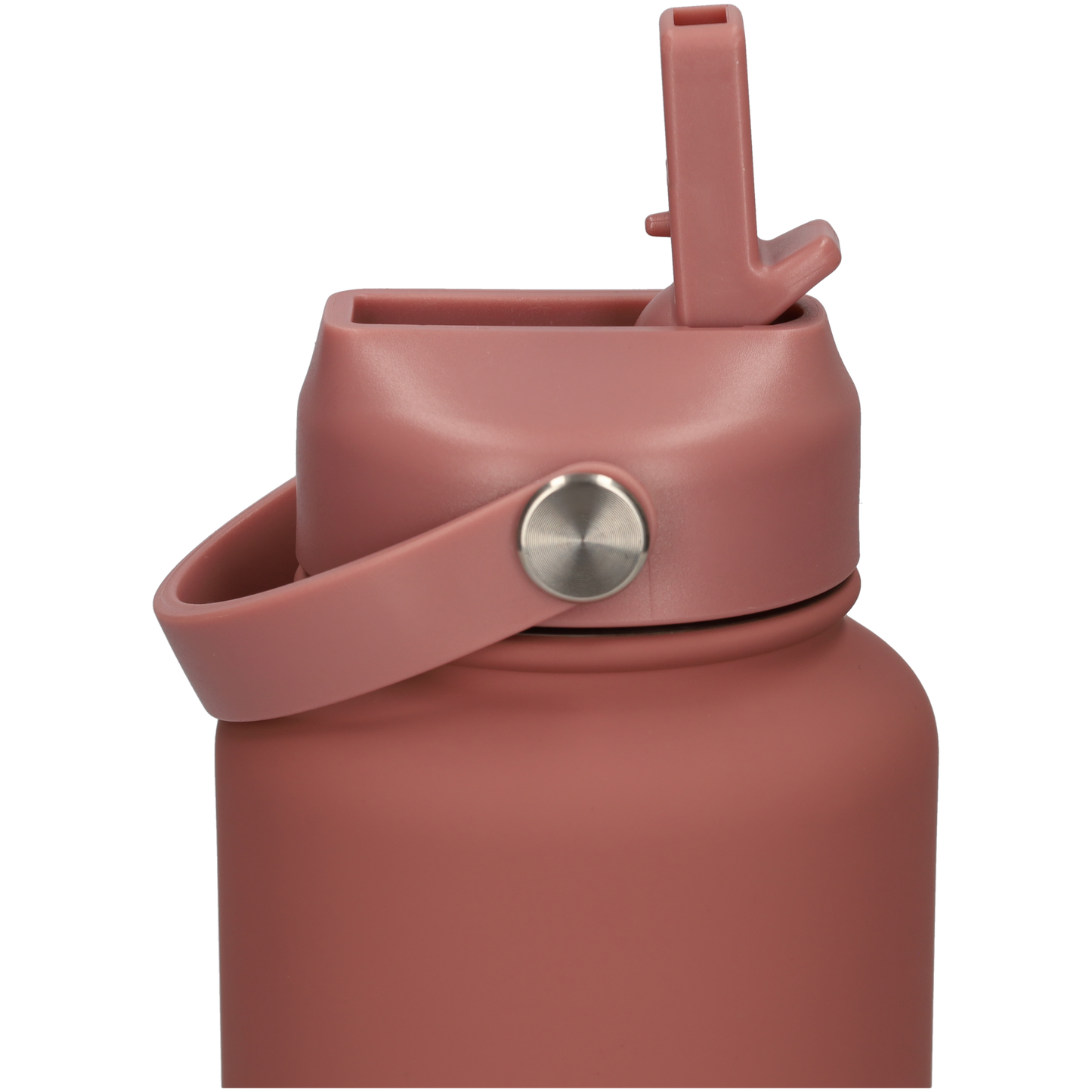 Thermos waterfles 1 liter - Isolerende Waterfles met Draaibare Drinktuit - Redwood