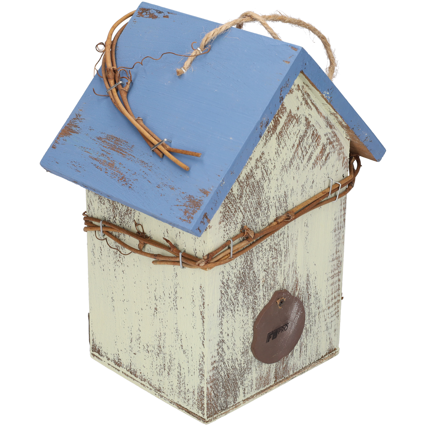 Vogelhuisje - Schattig vogelhuis voor vogels - Nestkastje - Lichtblauw & Blauw