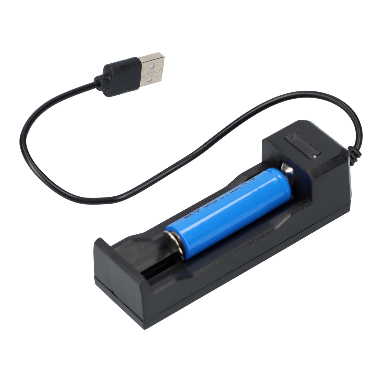 Electric screwdriver JM-Y03 - Including bit set - With light - Maximum speed 395 rpm - Black