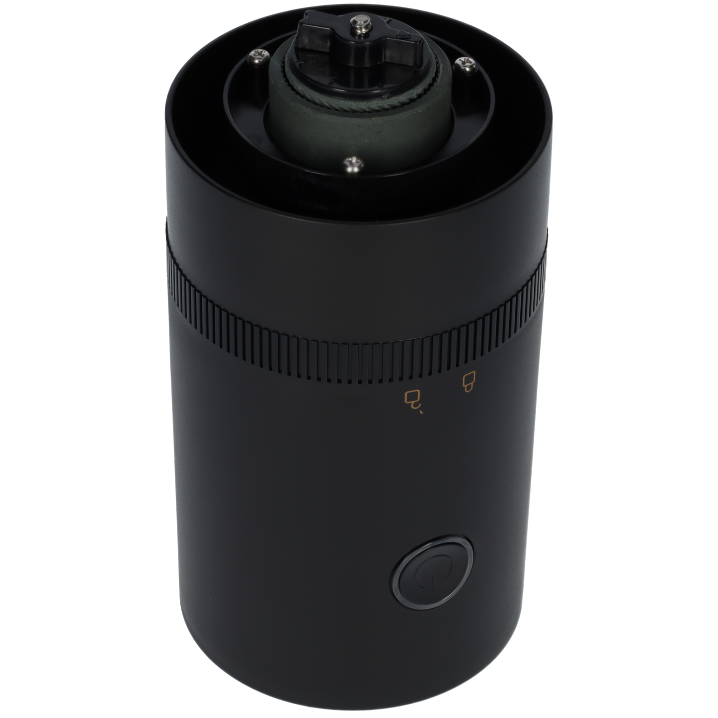 Zwarte elektrische koffiemolen - RVS - 13 Watt - Zwart