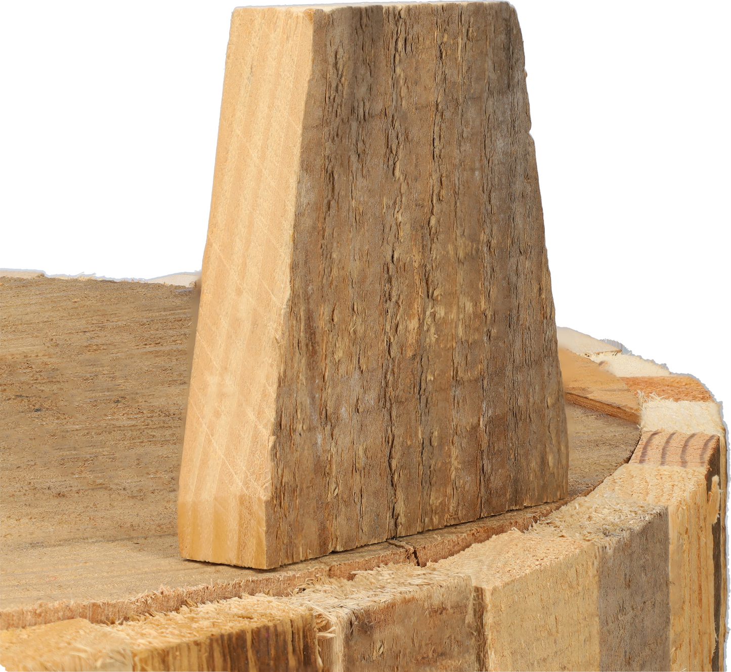 Schaal decoratie - Voor in huis - Gemaakt van hout - Ronde houten schaal van 43cm - Handgemaakt