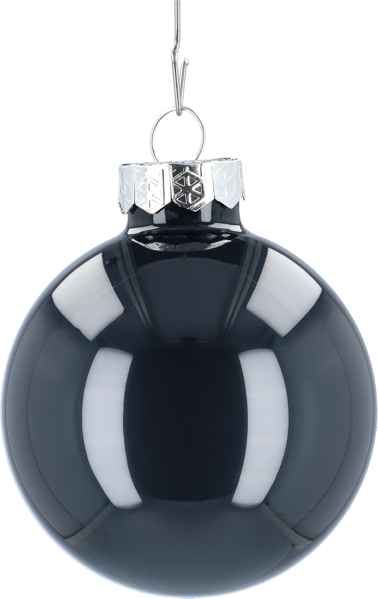 Glazen kerstballen - Kerstversiering - 60mm - Juniper (Verschillende kleuren) - 30 stuks - Groen - Zilver - Blauw/Donkerblauw