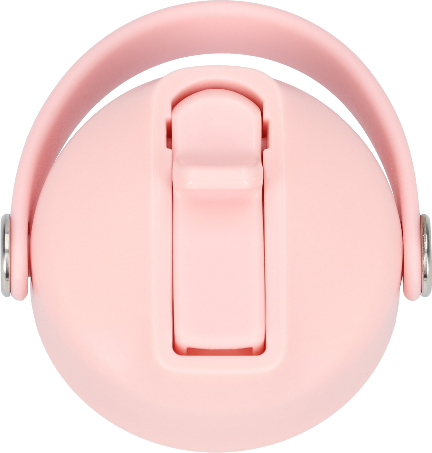 Thermos drinking bottle 1 liter with extra cap - Insulating water bottle with rotating drinking spout - Finished with powder coating - Salmon Pink