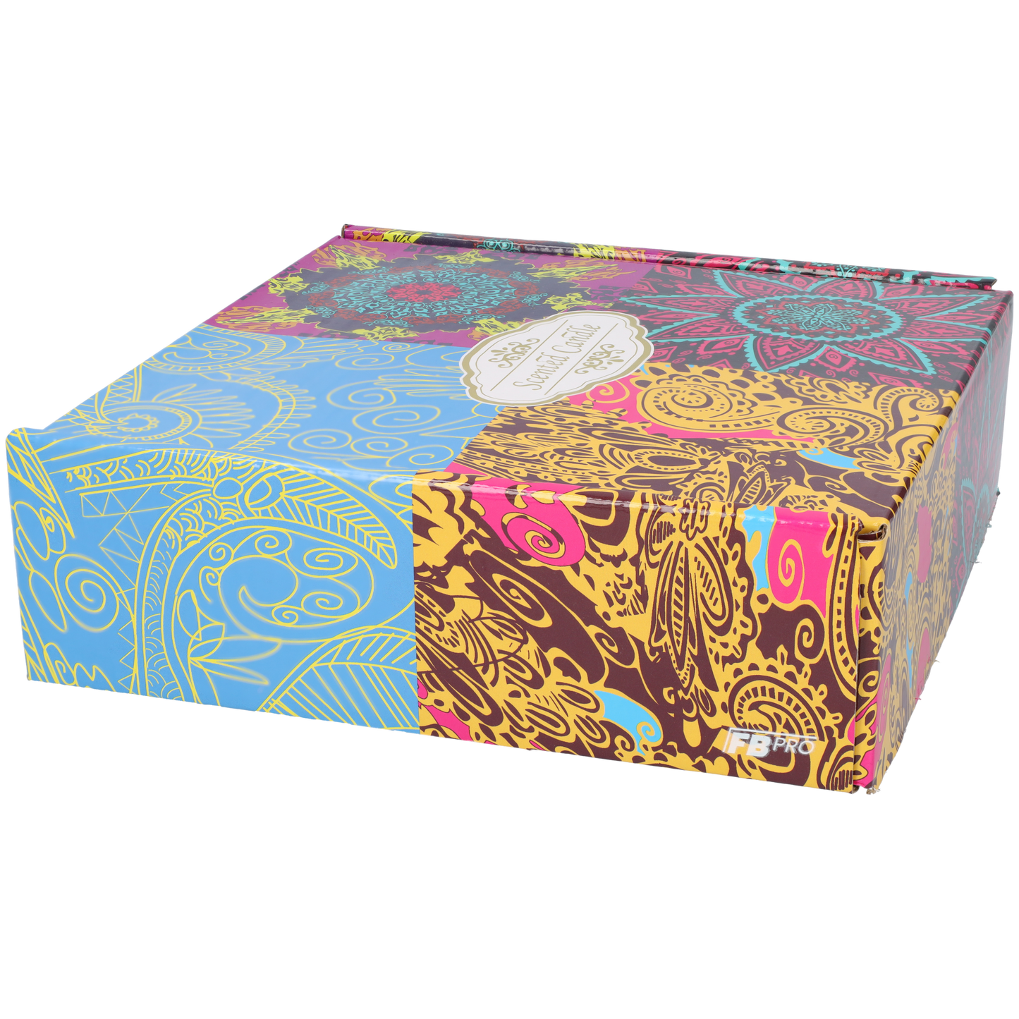 Geurkaarsen - Cadeau pakket - Ronde gevormde kaarsen - Set van 4 kaarsen