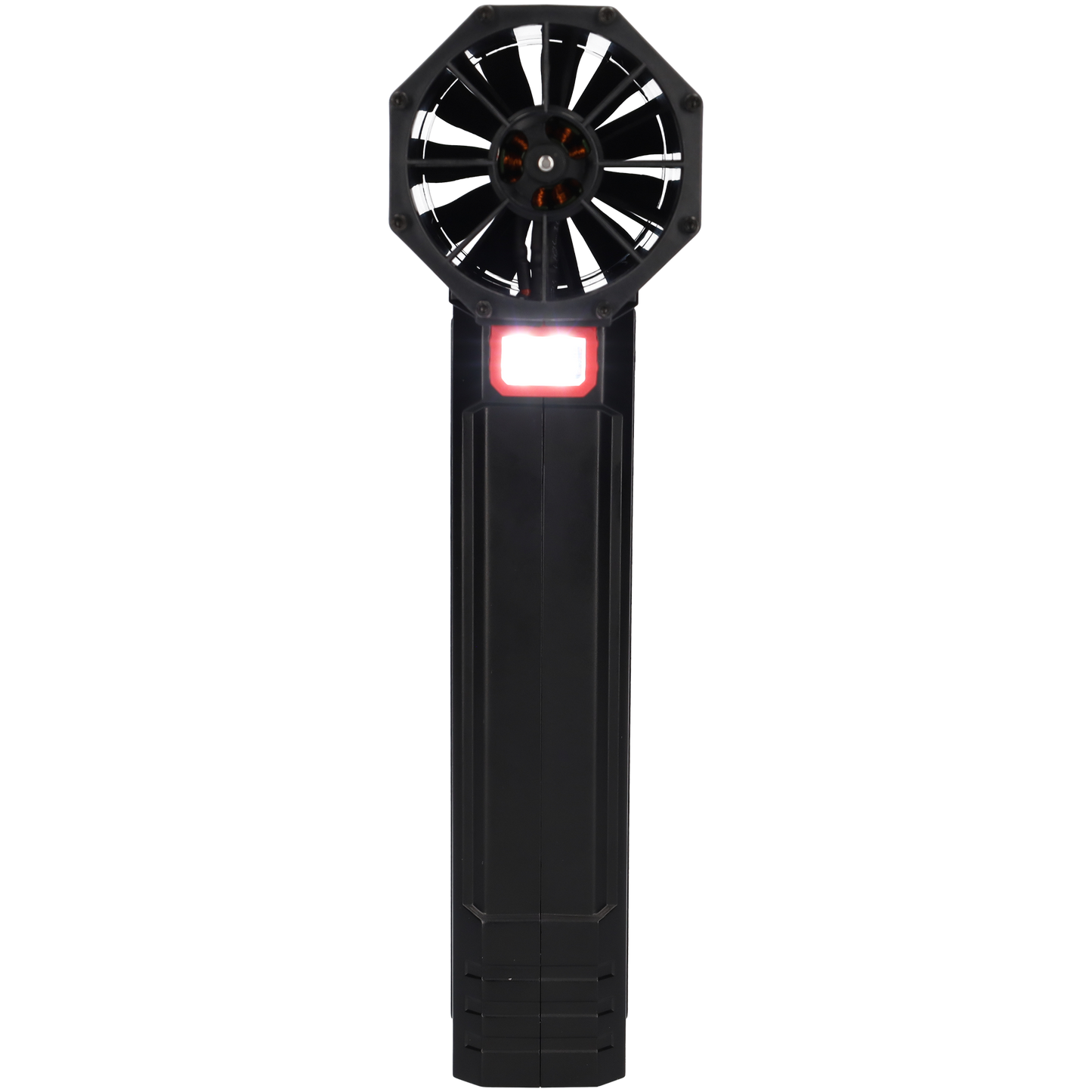 FBT1220 - Super sterke luchtblazer - Turbo fan - Luchtpistool - Met ingebouwde zaklamp - 16.8 V - 440 Watts - 1.2 KG stuwkracht - Oplaadbaar - Zwart